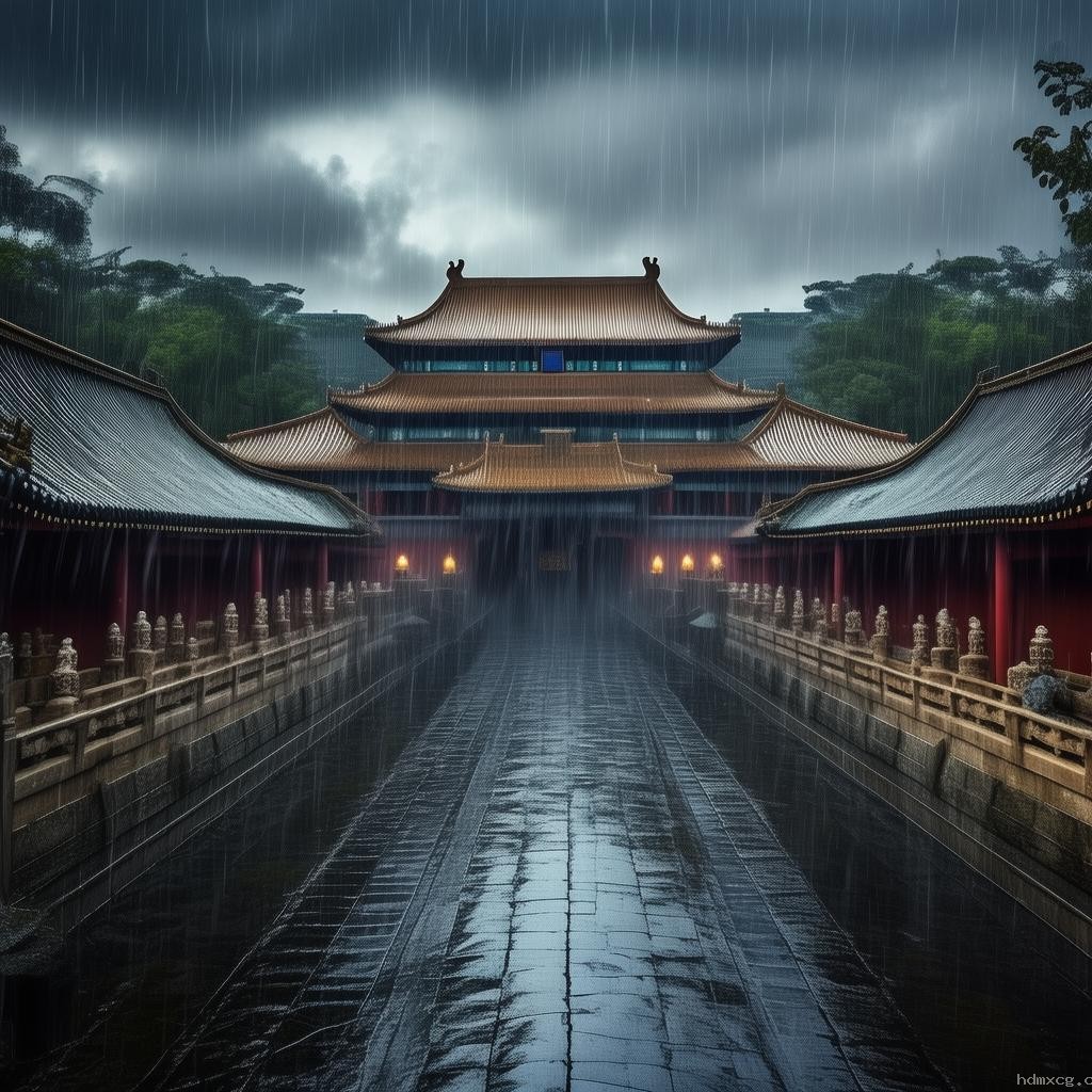 北京暴雨故宫再现千龙吐水案例研究